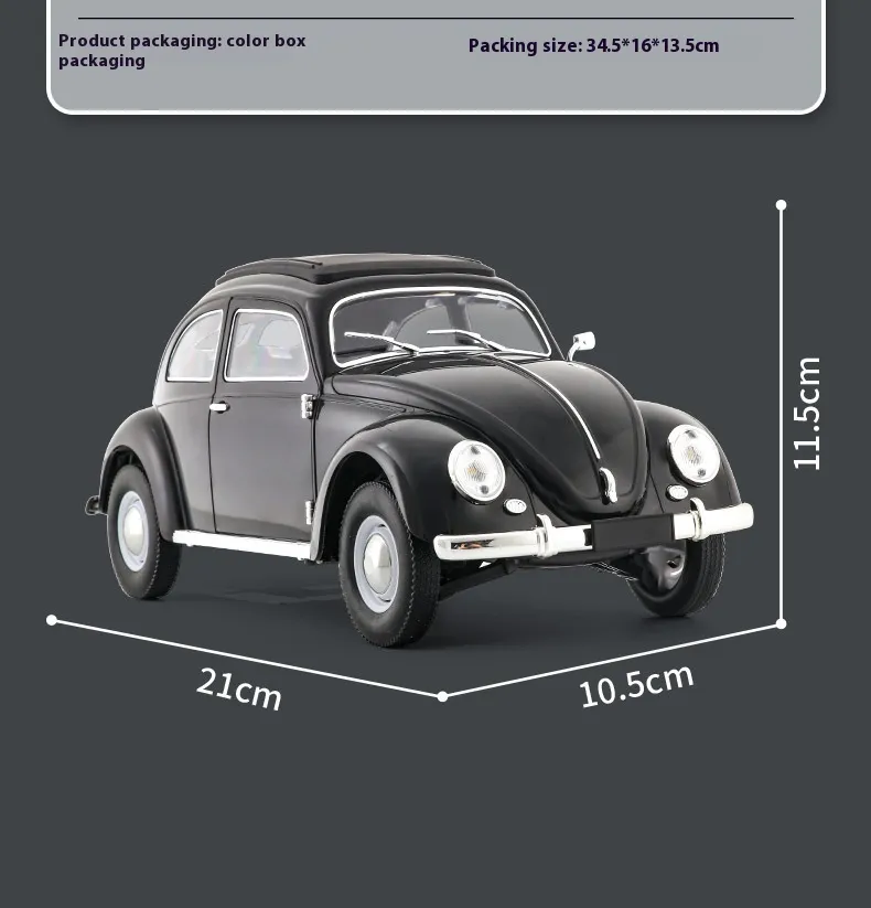 RC Beetle dimensions