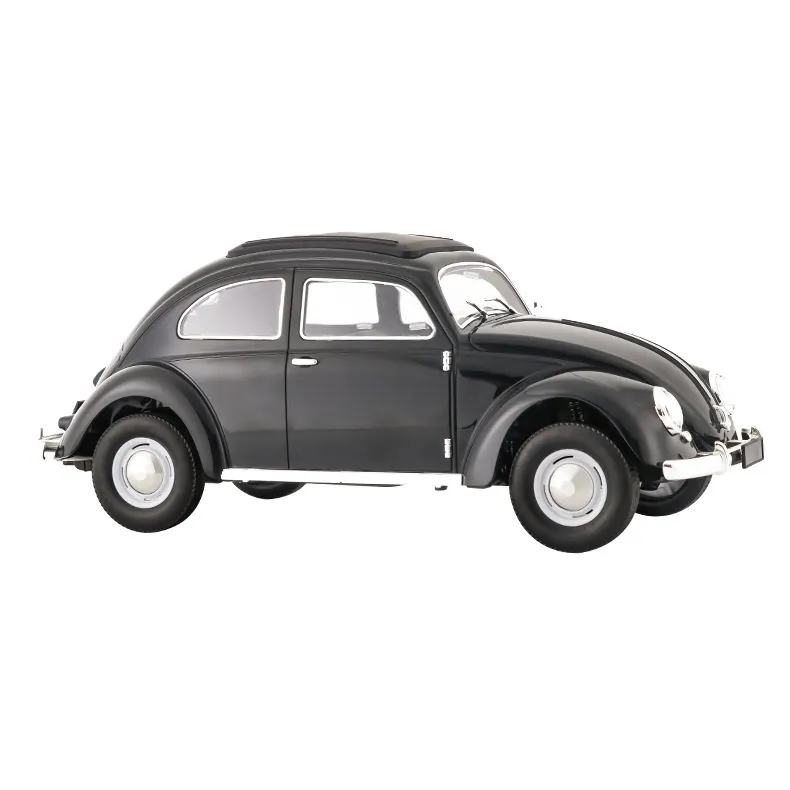Black RC Beetle side profile